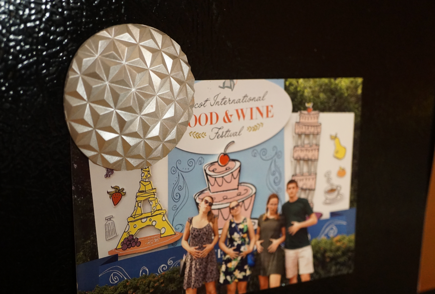 Brightbound Co Disney Epcot Fridge Magnet Keepsake Collectible