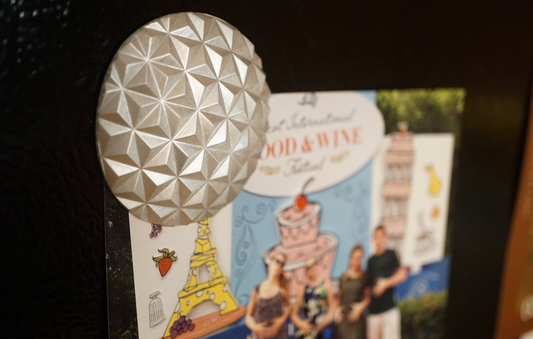 Brightbound Co Disney Epcot Fridge Magnet Keepsake Collectible Magnet of Tomorrow